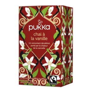 Thé chai pukka BIO boîte 20 sachets  Carton de 4 boîtes