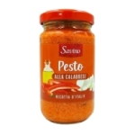 Sauce pesto à la Calabraise pot 190g Savino<br>