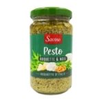 Sauce pesto roquette noix pot 190g Savino<br>