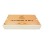 Marrons glacés écrin en bois 200g  CT DE 24 BTE