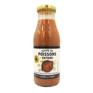 Soupe de poissons entiers bouteille 50cl  CTN DE 6 BTL