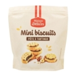Biscuits pâte à tartiner sachet 172g<br>