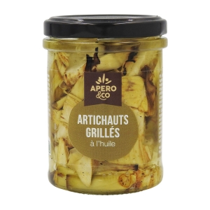 Artichauts grillés à l'huile pot 180g  CTN DE 6 POTS