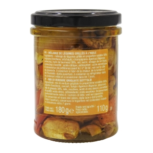 Mélange de légumes grillés pot 180g  CTN DE 6 POTS