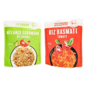 Riz Basmati à la tomate Doypack 220g  Carton  de 6 x 220gr