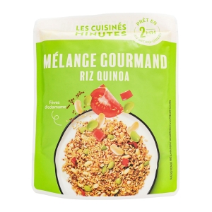 Mélange gourmand riz quinoa Doypack 220g  Carton de 6 x 220 GR