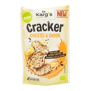 Crackers avoine fromage oignon BIO Dr Karg's 85g  CTN DE 14 SCH