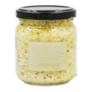 Bruschetta d'artichauts pot 190g Apéro &  Co CT DE 12 POTS