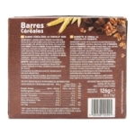 Barres de céréales au chocolat noir paquet 126g  CTN DE 9 PQT