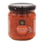 Bruschetta poivrons piquillo et jalapeno pot 190g<br>