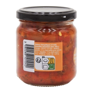 Bruschetta piquillo, mangue et Jalapeño pot 190g  CT DE 12 POT