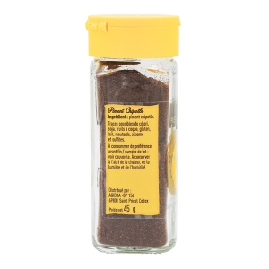 Piment chipotlé flacon 45g Bédros  COL 10 *45GR
