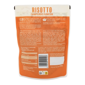 Risotto champignons parmesan doypack 250g  Carton 6 x 220GR