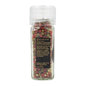 Moulin 3 baies en grains 35g Bédros  COL 10 * 35GR