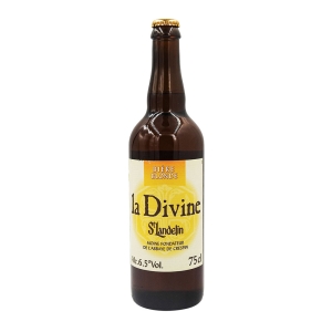 Bière blonde La Divine St Landelin bouteille 75cl  CARTON DE 6