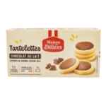 Tartelettes chocolat caramel boîte 125g<br>