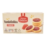 Tartelettes fraise boîte 125g Maison des Délices<br>
