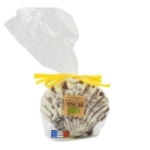 Coquille Saint-Jacques chocolat BIO sachet 140g<br>