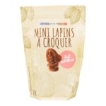 Mini lapin chocolat au lait pétillant sachet 150g<br>