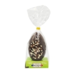 Oeuf chocolat noir et perles sachet 150g<br>