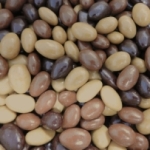Amandes  enrobées  3  chocolats <br>