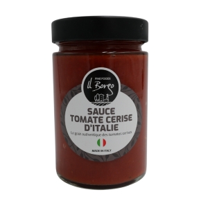 Sauce tomate cerise d'Italie pot 310g  CTN DE 12 POTS