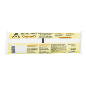 Pâtes spaghettoni paquet 500g CONTI  CTN DE 24 PQT