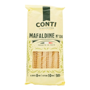 Pâtes mafaldine paquet 500g CONTI  CTN DE 12