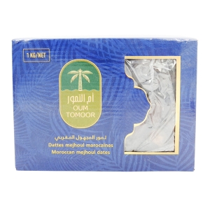 Dattes Medjoul S Maroc coffret 1KG  CARTON DE 8 X 1 KG