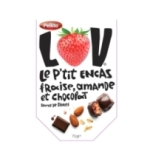 Chocolat fraise amande sachet 70g LOV<br>
