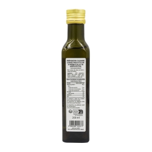 Huile d'olive à l'ail bouteille 250ml  carton 6 bouteilles