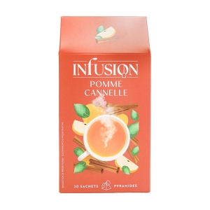 Infusion pomme canelle boîte de 20 sachets  CT 20 BOITES