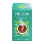 Infusion aux 3 menthes boîte de 20 sachets<br>