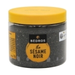 Sésame noir pot 110g Bédros<br>