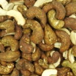 Noix de cajou aromatisée à l'ail noir<br>