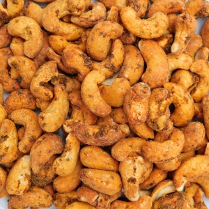 Noix de cajou arrabiata aromatisée   Carton de 10 sacs x 1kg