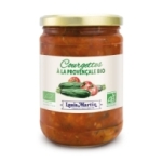 Courgettes cuisinées BIO bocal 520g<br>