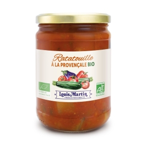 Ratatouille cuisinée BIO bocal 520g  CTN DE 12 BOC