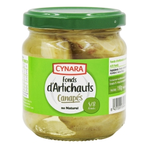 Fonds d'artichauts bocal 190g  CT DE 12