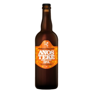 Bière ANOSTEKE west coast IPA bouteille 75cl  CARTON 12 BOUTEILLES