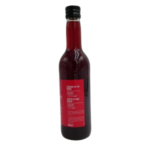 Vinaigre de vin rouge affiné bouteille 50cl  CTN de 6 BTL