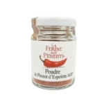 Poudre de piment d'espelette AOP flacon 40g<br>