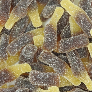 Bonbons bouteilles cola fizz halal Fini  CTN DE 6X2KG