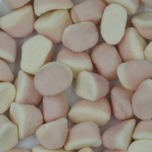 Bonbons bisous fraises halal Fini  CTN DE 6X2KG