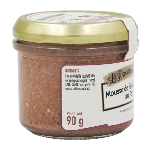 Mousse de foie de volaille au porto pot 90g  CTN DE 15 
