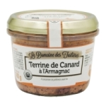 Terrine de canard à l'armagnac bocal 180g<br>