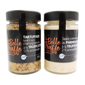 Sauce parmesan à la truffe bocal 175g  CTN DE 12 BOC