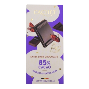 Chocolat noir extra 85% tablette 100g  CT DE 12 TAB