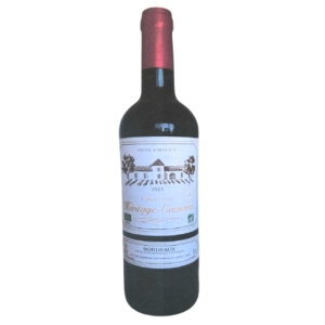 Vin rouge Bordeaux AOC Héritage-Camara BIO 75cl  COLIS DE 6 UVC