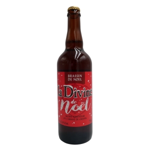 Bière de Noël La Divine St Landelin btle 75cl  CT DE 6